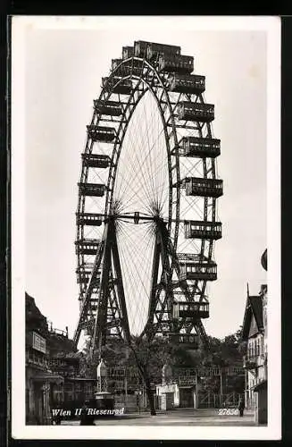 AK Riesenrad auf dem Wiener Prater