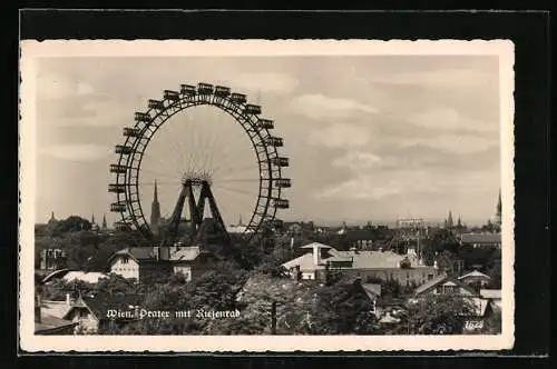 AK Wien, Prater mit Riesenrad