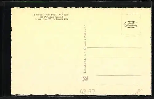 AK Wien, Prater, Riesenrad