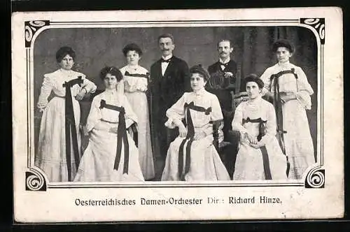 AK Oesterreichisches Damenorchester, Direktor Richard Hinze