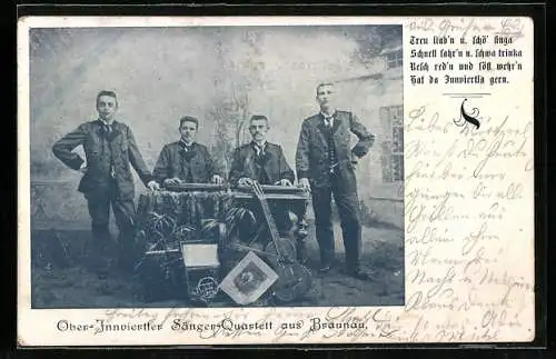 AK Ober-Innviertler Sänger-Quartett aus Braunau