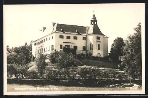 AK Gresten /N.-Oe., Blick zum Schloss