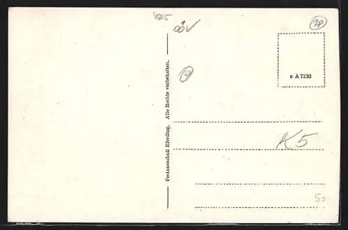 AK Eferding, Gesamtansicht aus der Ferne