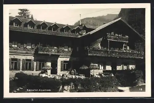 AK Kaprun, Ansicht vom Gasthaus Kesselfall-Alpenhaus