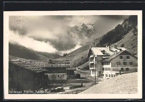 AK Ferleiten, Blick zum Tauern-Gasthof