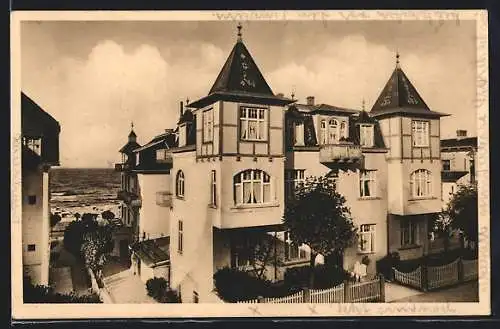 AK Bansin, Totalansicht Hotel Bansiner Hof