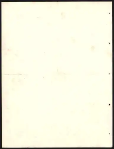 Rechnung Heidenheim a. d. Brenz 1908, Gebrüder Schaeffer, Cigarren-Fabriken, Das Hauptwerk und fünf weitere Werke