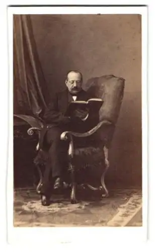 Fotografie Disderi & Co., Paris, Portrait Marquis Tannay de Nerli, Minister der Toskana, 1863