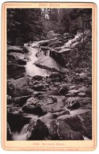 Fotografie Römmler & Jonas, Dresden, Ansicht Hasserode, die Steinerne Renne im Harz