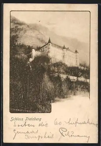 AK Jenbach, Tratzberg, Blick auf das Schloss