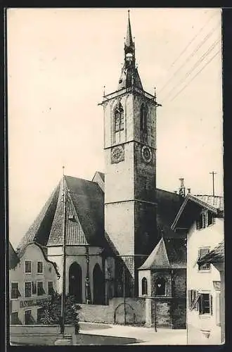 AK Schwaz, Blick auf die Pfarrkirche