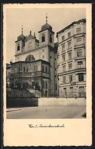 AK Wien, Blick zur Dominikanerkirche