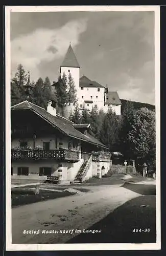 AK Mauterndorf im Lungau, Blick auf das Schloss