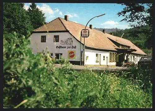 AK Mespelbrunn-Hessenthal, Gasthof und Pension Zur Post, Würzburger Strasse 9