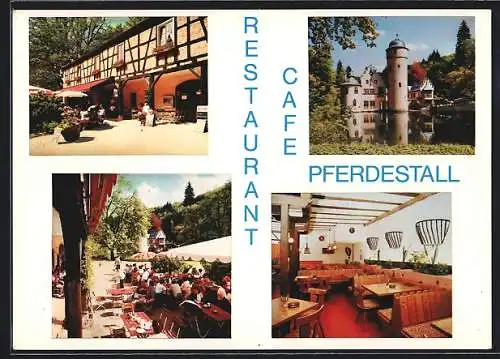 AK Mespelbrunn, Cafe Restaurant Pferdestall