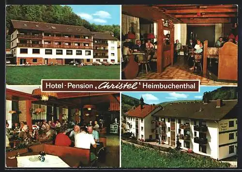 AK Heimbuchenthal im Spessart, Hotel und Pension Christel