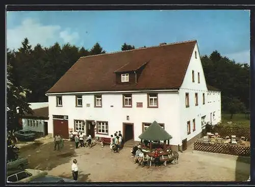 AK Eschau /Spessart, Gasthaus und Pension Hundsrück