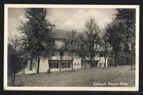 AK Gallspach, Pension Held, Frontansicht