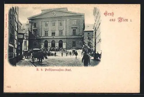 AK Wien, K. k. Postsparkassen-Amt
