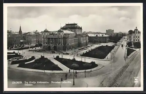 AK Zagreb, Trg Kralja Aleksandra, Theater