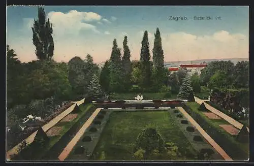 AK Zagreb, Botanicki vrt.