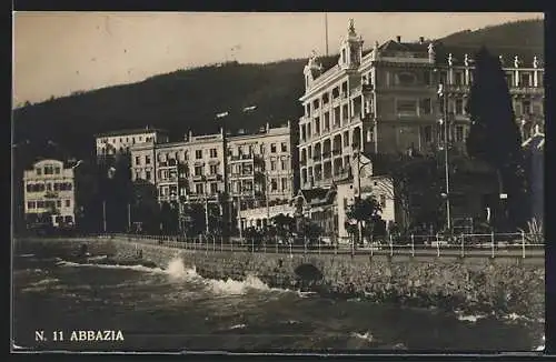 AK Abbazia, Uferpartie
