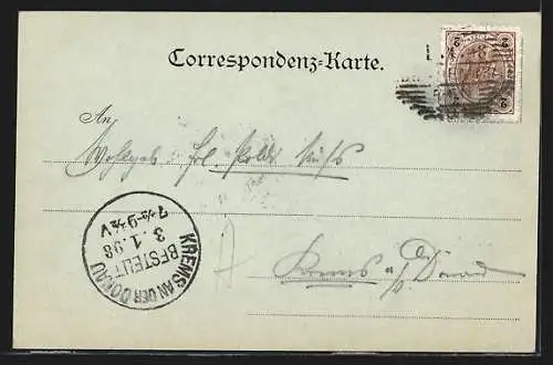 Mondschein-AK Wien, Blick auf die Börse