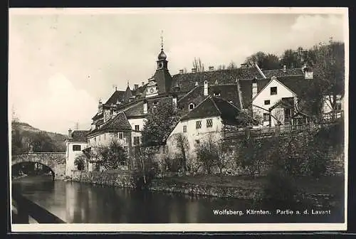 AK Wolfsberg /Kärnten, Partie an der Lavant