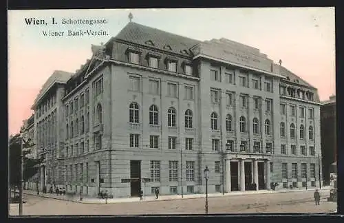 AK Wien, Wiener Bank-Verein in der Schottengasse