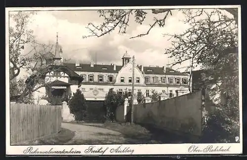 AK Ober-Rohrbach, Rekonvaleszentenheim Freihof Aichberg