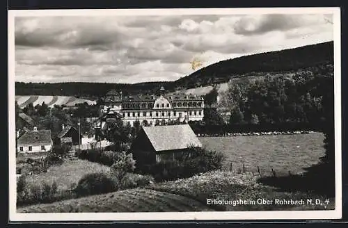 AK Ober-Rohrbach /N.-D., Erholungsheim