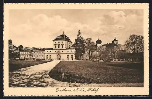 AK Ernstbrunn, Schloss mit Anlagen