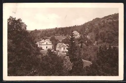 AK Dörfles bei Ernstbrunn, Gasthof J. Strasser