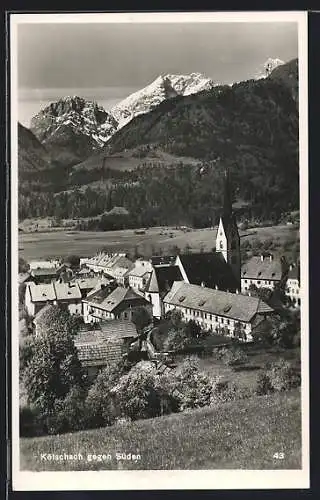 AK Kötschach, Ansicht gegen Süden
