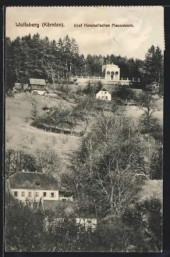 AK Wolfsberg /Kärnten, Graf Henckel`sches Mausoleum