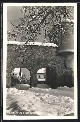 AK Schladming, Stadttor im Winter