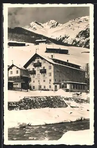 AK Sölden, Hotel Post im Winter