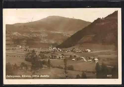 AK Reichenau in Kärnten, Blick nach Pattergassen