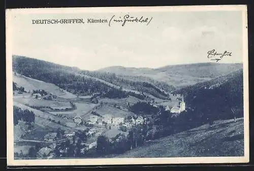 AK Deutsch-Griffen /Kärnten, Panorama