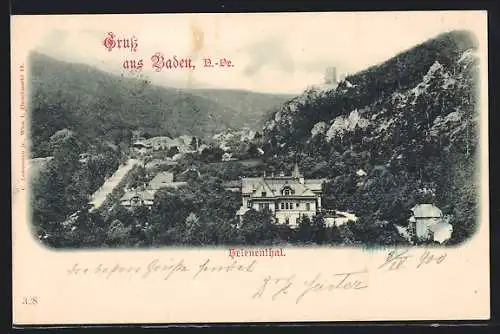 AK Baden /N.-Oe., Helenenthal