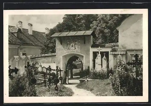 AK Millstatt am See, Friedhofeingang