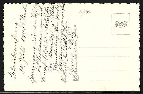 AK Seeboden am Millstättersee, Teilansicht mit Bergen