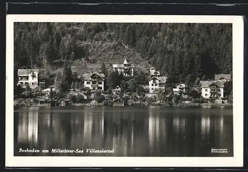 AK Seeboden am Millstättersee, Villenviertel
