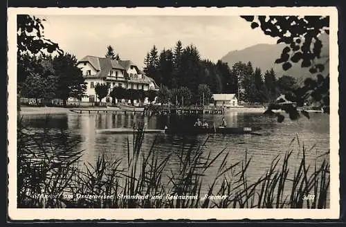 AK Steindorf am Ossiachersee, Strandbad und Restaurant Seewirt