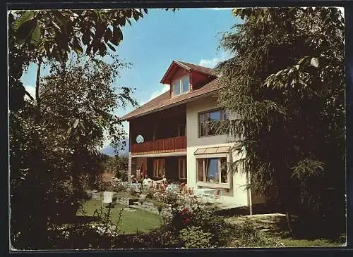 AK Seeboden, Hotel Haus Schäfauer, Seebach 13