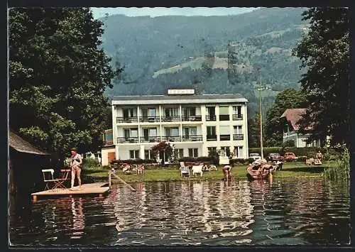 AK Steindorf am Ossiacher See, Bodensdorf, Pension Seehof