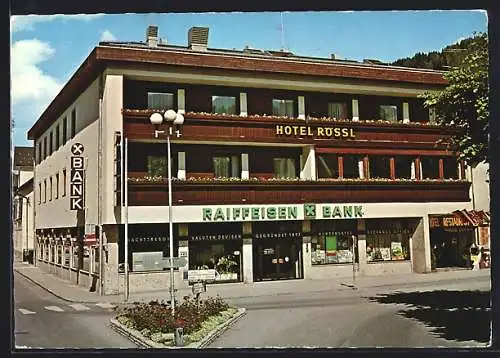 AK Schladming, Hotel Rössl und Raiffeisen-Bank