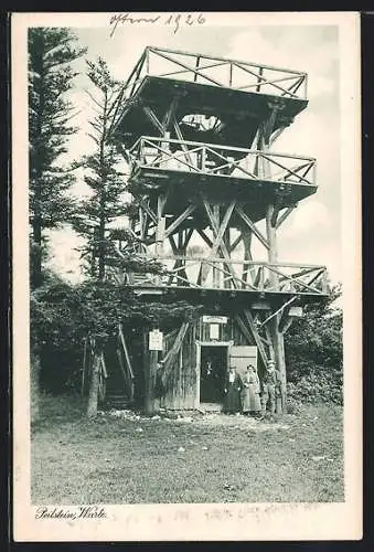 AK Peilstein, Leute vor der Warte