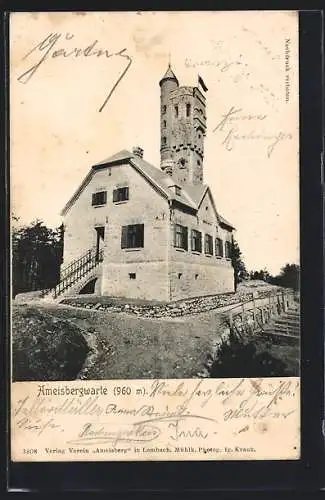 AK Oberkappel, Partie an der Ameisbergwarte