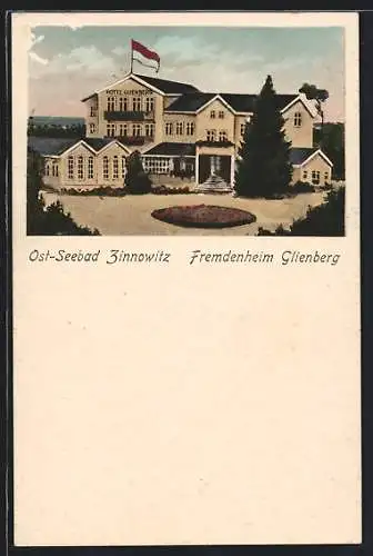 AK Zinnowitz, Ostseebad, Fremdenheim Glienberg